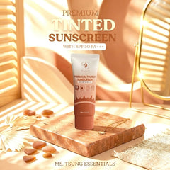 Ms. Tsung Essentials Premium Tinted Sunscreen SPF50 PA+++ (50g)