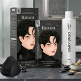 Kota Cosmetics Raven Hair Color Set - Natural Black (100ml + 100ml)