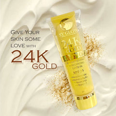 SY Glow Whitening Beauty – 24K Gold Luminous Lotion SPF 75 (250ml)