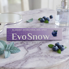 EvoSnow Blueberry Antibacterial Oral Spray – 15ml