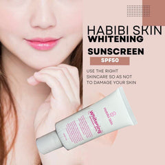 Habibi Skin Whitening Sunscreen SPF 50 – 50ml