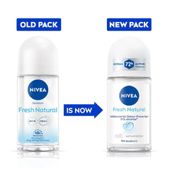 Nivea Fresh Natural Roll-On Deodorant (50ml)