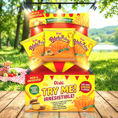 Oishi Potato Fries Cheese (Baked Not Fried) - 50g (3 PCS COMBO PACK)