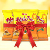 Oishi Potato Fries Cheese (Baked Not Fried) - 50g (3 PCS COMBO PACK)