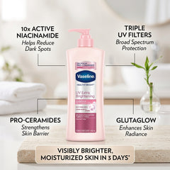 Vaseline Healthy Bright UV Extra Brightening GlutaGlow Lotion – 400ml