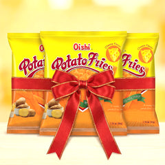 Oishi Potato Fries Cheese (Baked Not Fried) - 50g (3 PCS COMBO PACK)