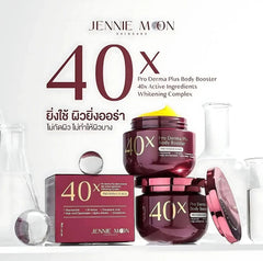 Jennie Moon 40x Pro Derma Plus Body Booster – 250g & Alada Instant Whitening Soap – 160g Combo Pack
