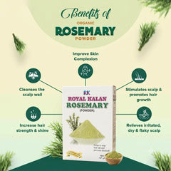 RK Royal Kalan Rosemary Powder – Natural Herbal Hair Care Powder