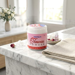 Young’s Tawas Powder with Perfume (Pink) – 50g