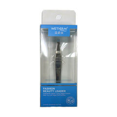 WETHERM Professional Silver Tweezers – Precision Hair Removal Tool