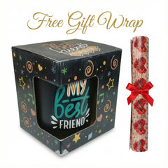 MY BEST FRIEND Ceramic Mug in Gift Box – With Free Gift Wrap