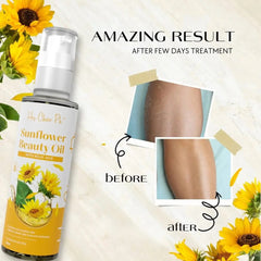 Her Choice PH Sunflower Beauty Oil with Kojic Acid – 100ml