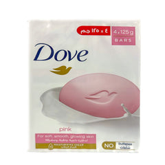 Dove Pink Beauty Bar Soap – 125g (Pack of 4)