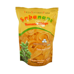 Sabanana Banana Chips Roasted Garlic Flavor - 100g