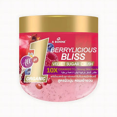 A Bonne Berrylicious Bliss Velvet Sugar Crush – Premium Sugar Oil Scrub(600g)