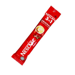 Nescafe 3 in 1 Original Aromatic and Balanced Premix Coffee - 18g X 25 Sticks