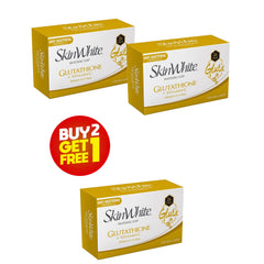 SkinWhite Whitening Soap Glutathione with Vitamin C - 90g (Promo Offer: 2+1 Free)