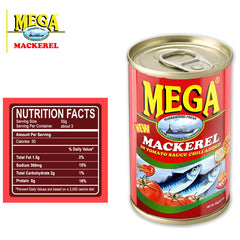 Mega Mackerel in Tomato Sauce with Chili - 155g
