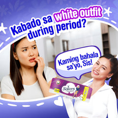 Sisters Pantyliners Budget Pack (155mm) 20+2 Pads Free