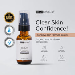 Dermorepubliq 5% Niacinamide + Hyaluronic Acid Serum – 30ml