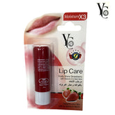 YC Lip Care Fruity Shine Strawberry with Vitamin E & Aloe Vera – 3.8g