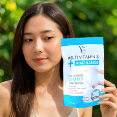 YC Multi Vitamin & Niacinamide Face & Body Gummy Soap Mask – 100g