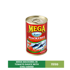 Mega Mackerel in Tomato Sauce with Chili - 155g