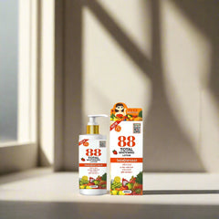 88 Total Brightening Lotion With Alpha Arbutin, Collagen, Vitamins C, E, A, and SPF 50 PA++ - 350Ml