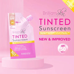 Brilliant Skin Tinted Sunscreen SPF50 PA++++ Facial Primer Gel Cream – 20g