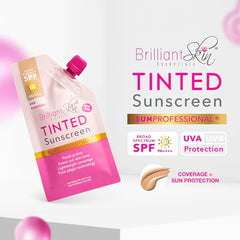 Brilliant Skin Tinted Sunscreen SPF50 PA++++ Facial Primer Gel Cream – 20g