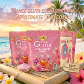 Manee Gluta Collagen Pink – 3 Pcs Combo + FREE Sports Water Bottle