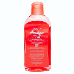 Bonita Himalayan Pink Salt Face & Body Oil with SPF 30 – Multi-Use Nourishing Oil (100ml)