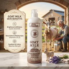 Skin Doctor Goat Milk Whitening Body Wash - 1000ml