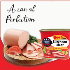 American Nature Beef Flavor Luncheon Meat – 340g
