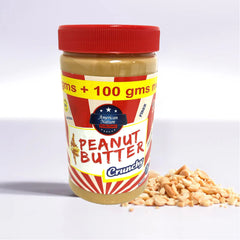 American Nature Crunchy Peanut Butter – 800g (700g + 100g Extra)