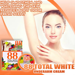 88 Total Care Combo Pack (White Underarm Cream + Pink Whitening Soap + Pink Gluta Whitening SPF50 Sunscreen)