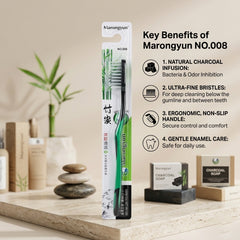 Marongyun Cleancare Charcoal Infusion Toothbrush - No.008