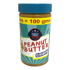 American Nature Creamy Peanut Butter – 800g (700g + 100g Extra)