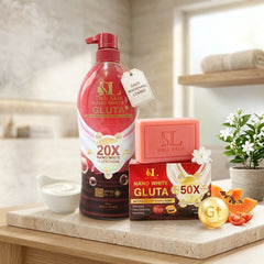 Deli Skin Nano White Gluta Glow Combo