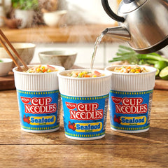 Nissin Cup Noodles Seafood Flavor - 60g ( 3PCS COMBO PACK)