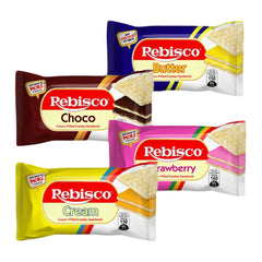 Rebisco Family Flavor Bunch – Assorted Cracker Sandwiches with Cream Filling (318g)