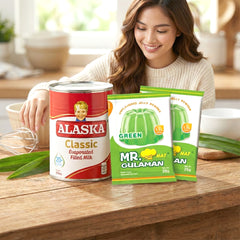 Mr. Hat Gulaman + Alaska Creamy Dessert Combo