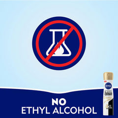 NIVEA Black & White Invisible Silky Smooth Anti-Perspirant Spray – 150ml