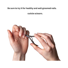 DX Nails Professional Cuticle Nipper – Pre-Sharpened Stainless Steel