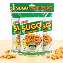 Sugo Salted Peanuts Garlic Flavor – 100g (3pcs Combo)