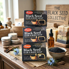 Renew Black Seed Hair & Body Soap – 3PCS Combo (90g Each)