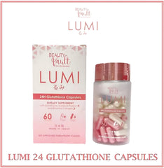 Beauty Vault Lumi 24H Glutathione Capsules 60 Caps