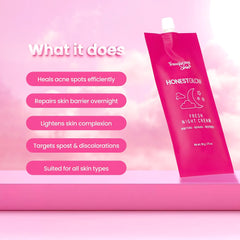 Honest Glow Fresh Night Cream - 50g