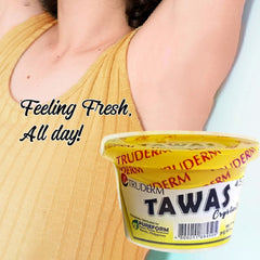 Truderm Tawas Crystals With Perfume Deodorant Powder - 45g