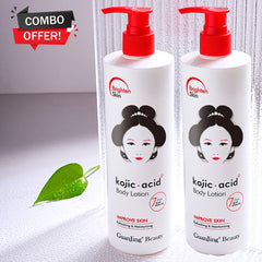 Guanjing Beauty Kojic Acid Moisturizing Body Lotion – 230g (2 Pack Combo)